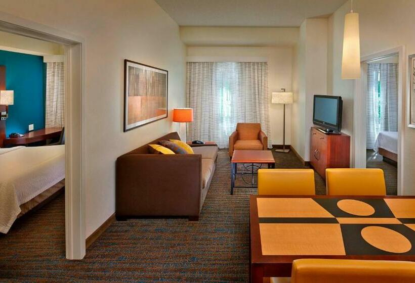 침실 2개 스위트, Residence Inn By Marriott Waldorf