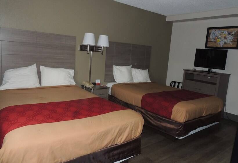 Номер Стандарт 2 Двуспальные Кровати, Econo Lodge Dewitt I 90