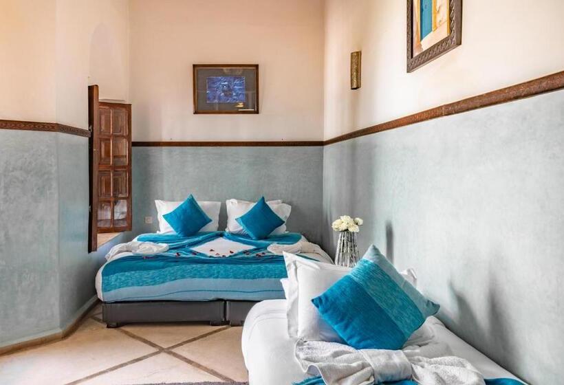 Habitación Triple Estándar, Riad Dar Palmyra