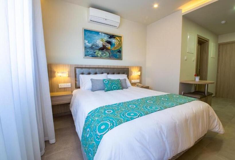 استودیو استاندارد با چشم‌انداز دریا, Zodiac Hotel Apartments