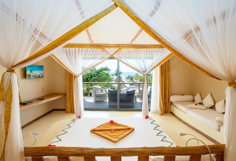 Номер Deluxe Вид на Море, Gold Zanzibar Beach House & Spa
