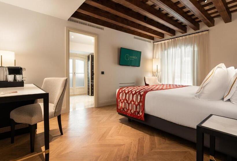اتاق استاندارد با بالکن, áurea Casa Palacio Sagasta By Eurostars Hotel Company