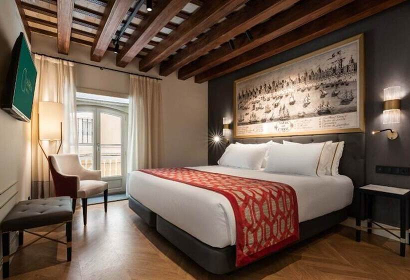 اتاق استاندارد با بالکن, áurea Casa Palacio Sagasta By Eurostars Hotel Company