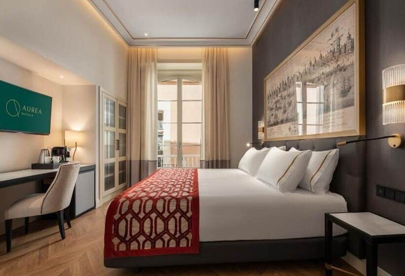 اتاق استاندارد با بالکن, áurea Casa Palacio Sagasta By Eurostars Hotel Company