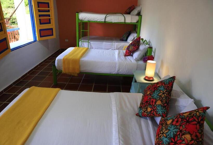 Quarto Familiar, Ecohotel Monteverde