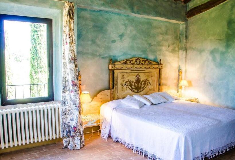 带1个卧室的带阳台的公寓, Agriturismo Poggio Antico
