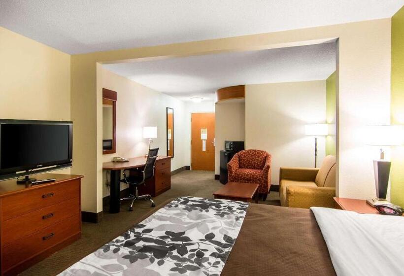 Люкс Кровать Кинг, Sleep Inn & Suites Near Fort Greggadams