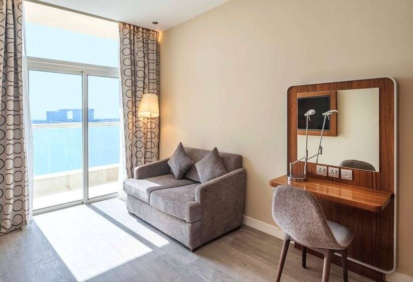 바다 전망 스위트, Radisson Resort Ras Al Khaimah Marjan Island