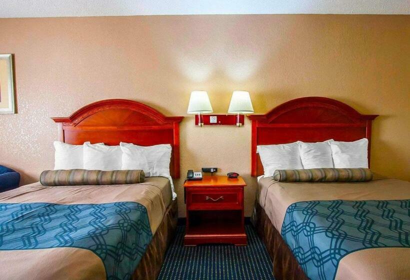 Номер Стандарт 2 Двуспальные Кровати, Motel 6 Prattville, Al