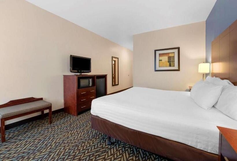 适合残疾人士使用的带超级大床的标准间, Best Western Plus Covered Bridge Inn