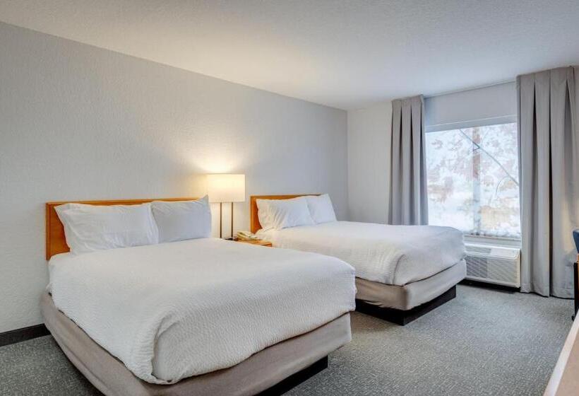 اتاق استاندارد با 2 تخت دوبل, Fairfield Inn & Suites By Marriott Lawton