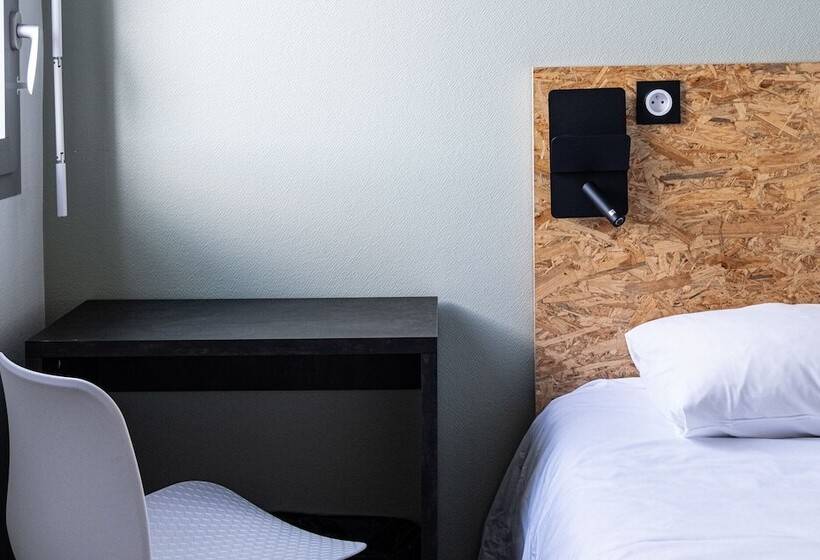 اتاق استاندارد یک نفره, Auberge De Jeunesse Hi Clermont Ferrand