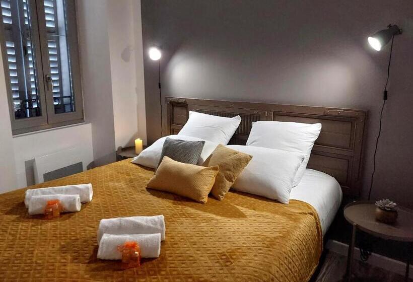 침실 1개 테라스 아파트, La Maison Barnoin   Gîtes Et Chambres