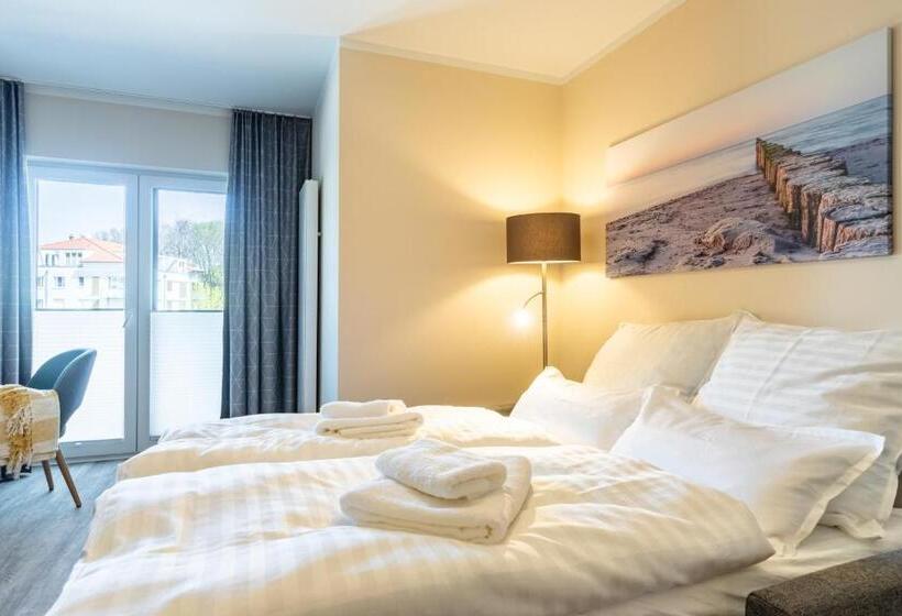带1个卧室的带阳台的公寓, Ostsee Apartment