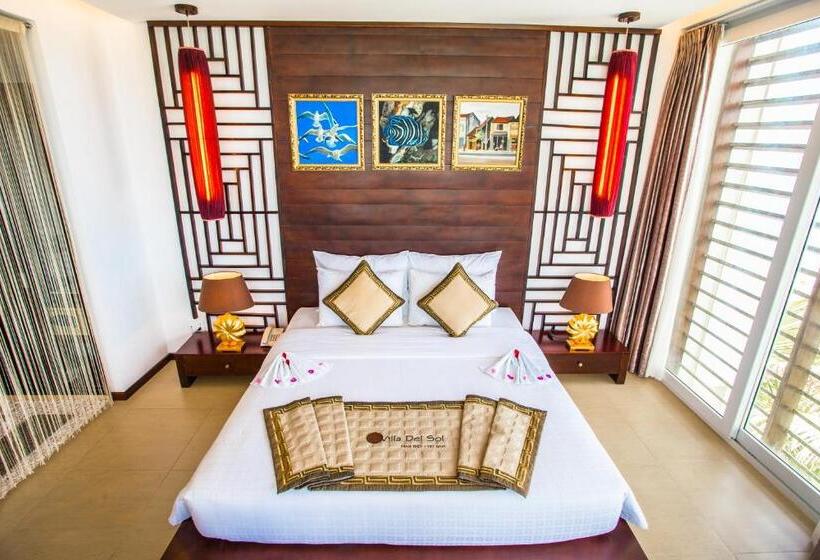 اتاق پریمیوم با چشم‌انداز باغ, Villa Del Sol Beach Resort & Spa