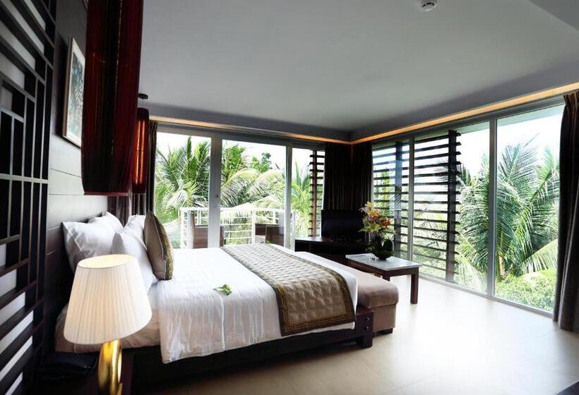 اتاق پریمیوم با چشم‌انداز باغ, Villa Del Sol Beach Resort & Spa