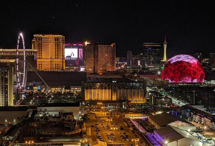 דירת פנטהאוז 1 חדרי שינה, Penthouse Suite With Strip View At The Signature At Mgm Grand