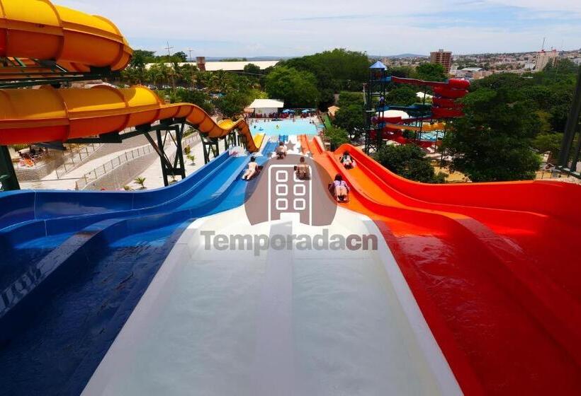 דירה קלאסית חדר שינה אחד, Piazza Diroma Com Acesso Ao Acqua Park   Edilane