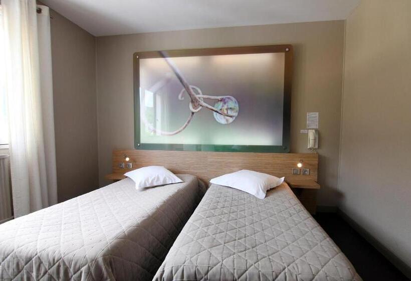 Номер Deluxe, Logis Hotel Restaurant Des Gorges Du Tarn