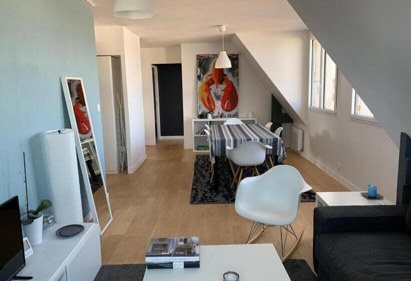 آپارتمان 1 خوابه با چشم‌انداز دریا, Appartement Design Ii   Port Du Rosmeur  Douarnenez