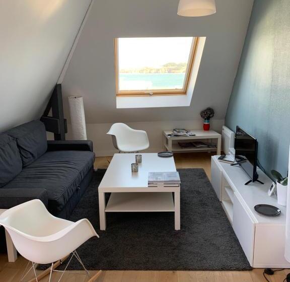 آپارتمان 1 خوابه با چشم‌انداز دریا, Appartement Design Ii   Port Du Rosmeur  Douarnenez