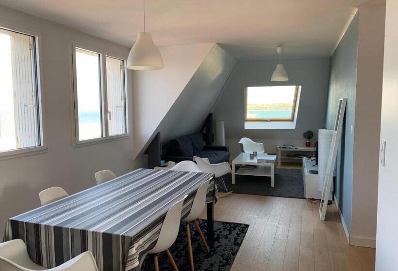 آپارتمان 1 خوابه با چشم‌انداز دریا, Appartement Design Ii   Port Du Rosmeur  Douarnenez