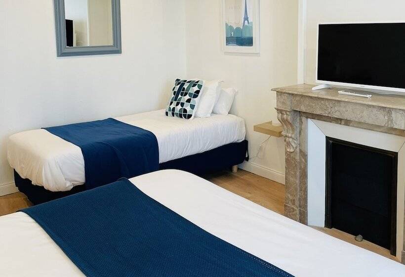 غرفة قياسية ثلاثية, Hôtel Porte Mars Reims Gare Centre Arena