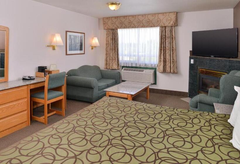 带大床的复式套间, Canadas Best Value Inn Valemount