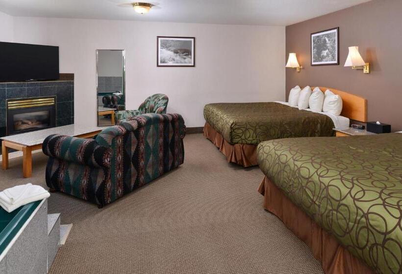 带大床的复式套间, Canadas Best Value Inn Valemount