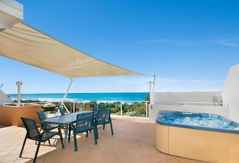 带两个卧室的顶楼公寓, Santorini Twin Waters
