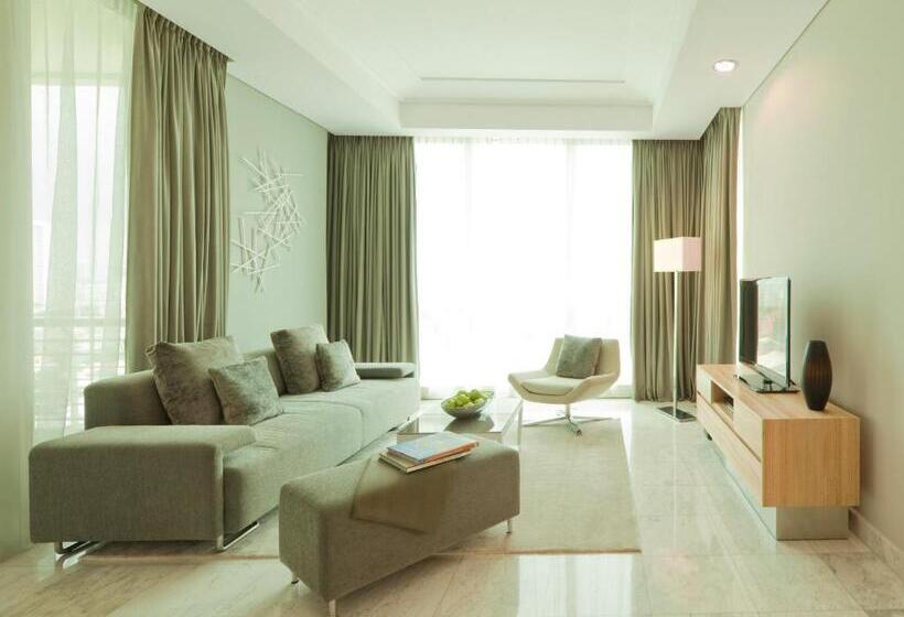 带3个卧室的豪华公寓, Fraser Residence Sudirman, Jakarta