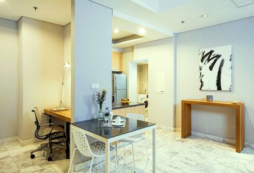 带1个卧室的高级公寓, Fraser Residence Sudirman, Jakarta
