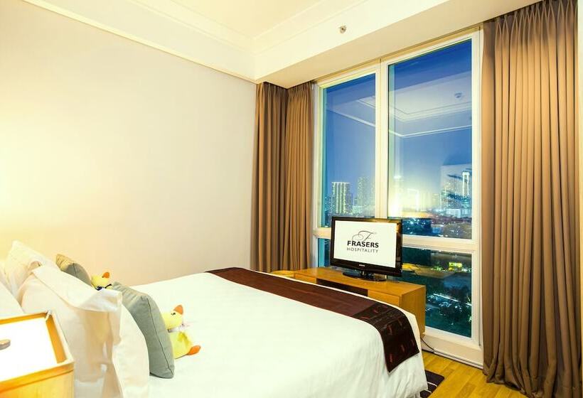 带2个卧室的优质公寓, Fraser Residence Sudirman, Jakarta