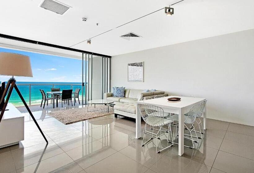 침실 1개 바다 전망 아파트, Ultiqa Air On Broadbeach
