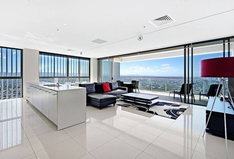 침실 2개 아파트, Ultiqa Air On Broadbeach
