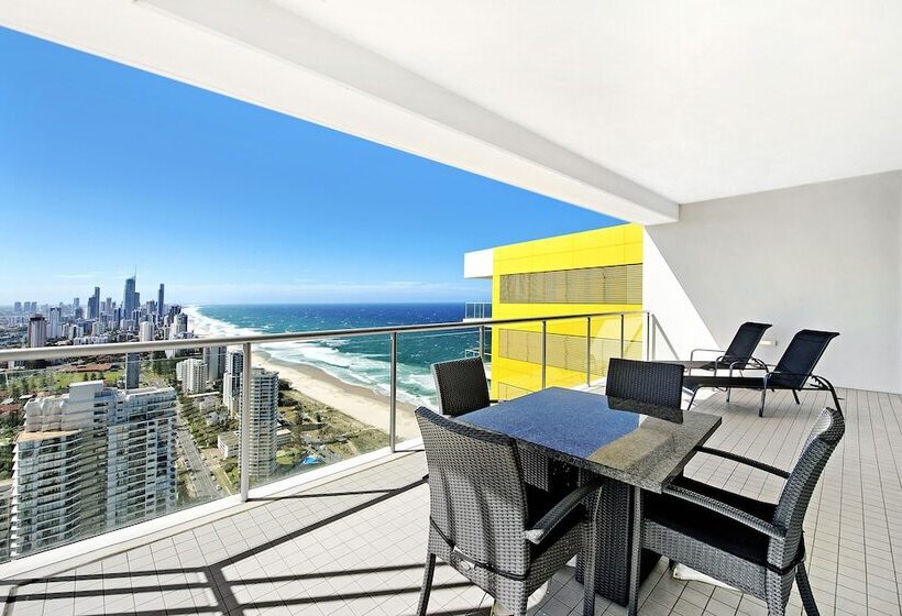 침실 2개 아파트, Ultiqa Air On Broadbeach