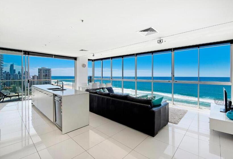 침실 4개 아파트, Ultiqa Air On Broadbeach