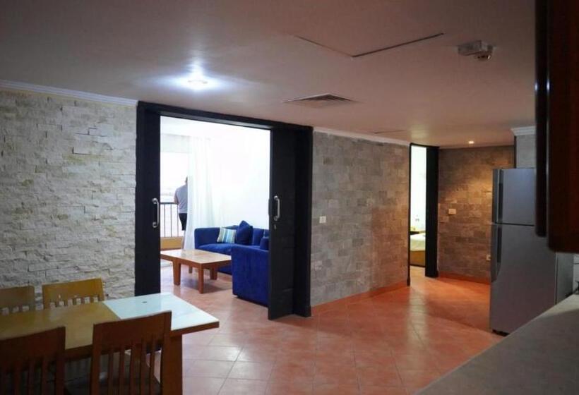 اتاق خانوادگی با چشم‌انداز جانبی دریا, Porto Marina Resort Apartments Familie