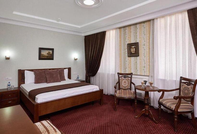 اتاق استاندارد با تخت بزرگ, лайнер горный курортный комплекс Layner в чимгане