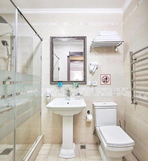 اتاق استاندارد با تخت بزرگ, лайнер горный курортный комплекс Layner в чимгане