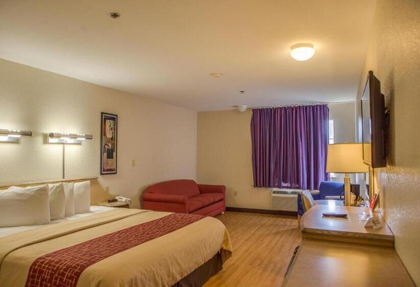 디럭스 룸 킹사이즈 침대, Red Roof Inn Pharr  Mcallen