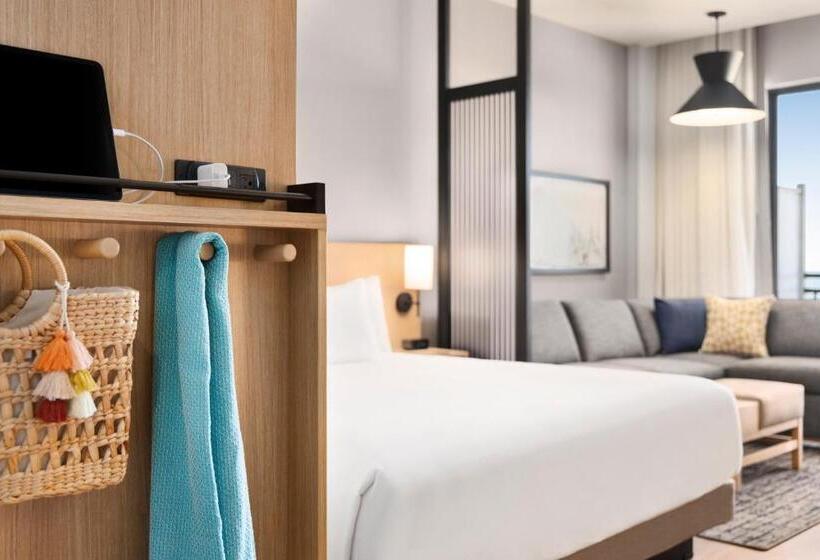 اتاق استاندارد با تخت بزرگ, Hyatt Place Virginia Beach Oceanfront