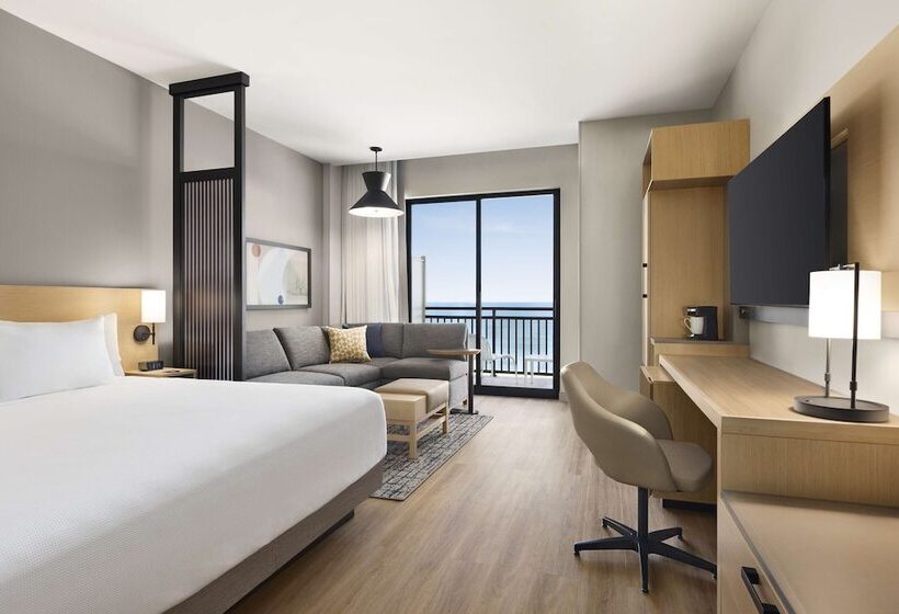 اتاق لوکس با چشم‌انداز دریا, Hyatt Place Virginia Beach Oceanfront