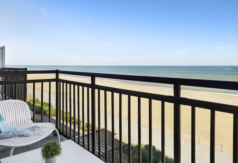 اتاق لوکس با چشم‌انداز دریا, Hyatt Place Virginia Beach Oceanfront