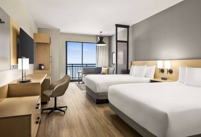 اتاق لوکس با چشم‌انداز دریا, Hyatt Place Virginia Beach Oceanfront
