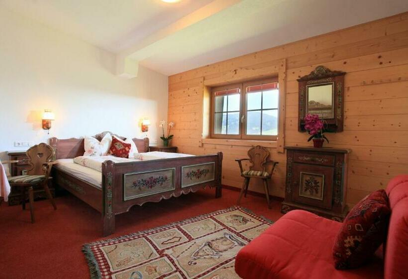 اتاق استاندارد با چشم‌انداز کوهستان, Gasthaus Obergaisberg