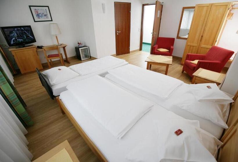 스탠다드 트리플 룸, Badhotel Restaurant Stauferland