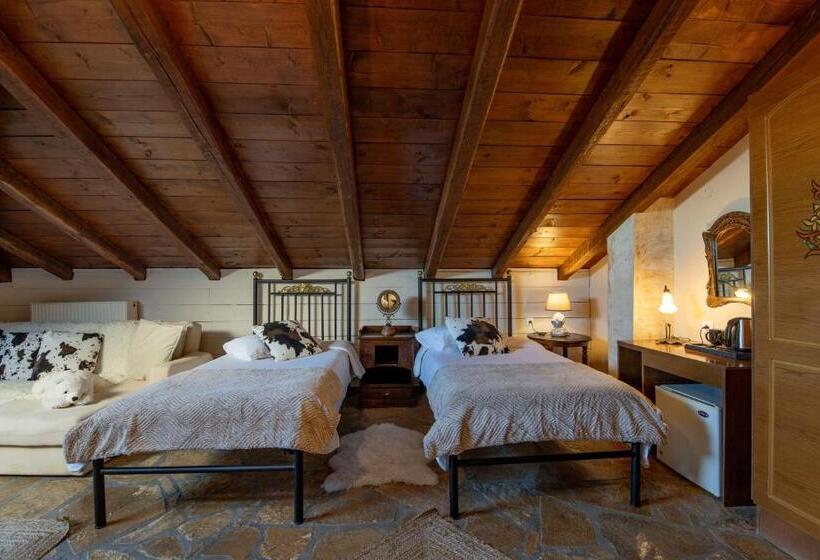 غرفة قياسية رباعية, Archontiko Fiamegou Hotel&spa