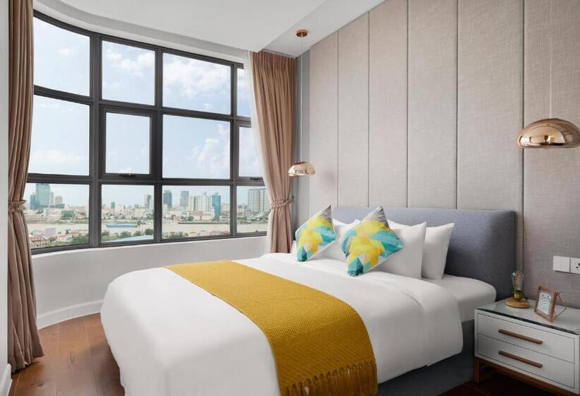 Люкс Семейный 2 Спальни, The Peninsula Phnom Penh