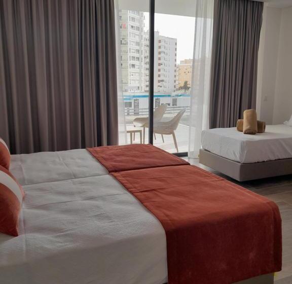 اتاق استاندارد چهار تخته, Algarpapa Rooms